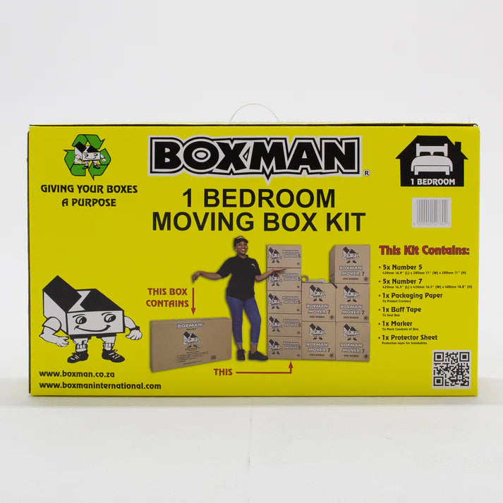 1 Bedroom Moving Box Kit