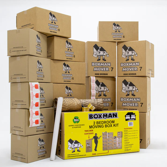 2 Bedroom Moving Box Kit